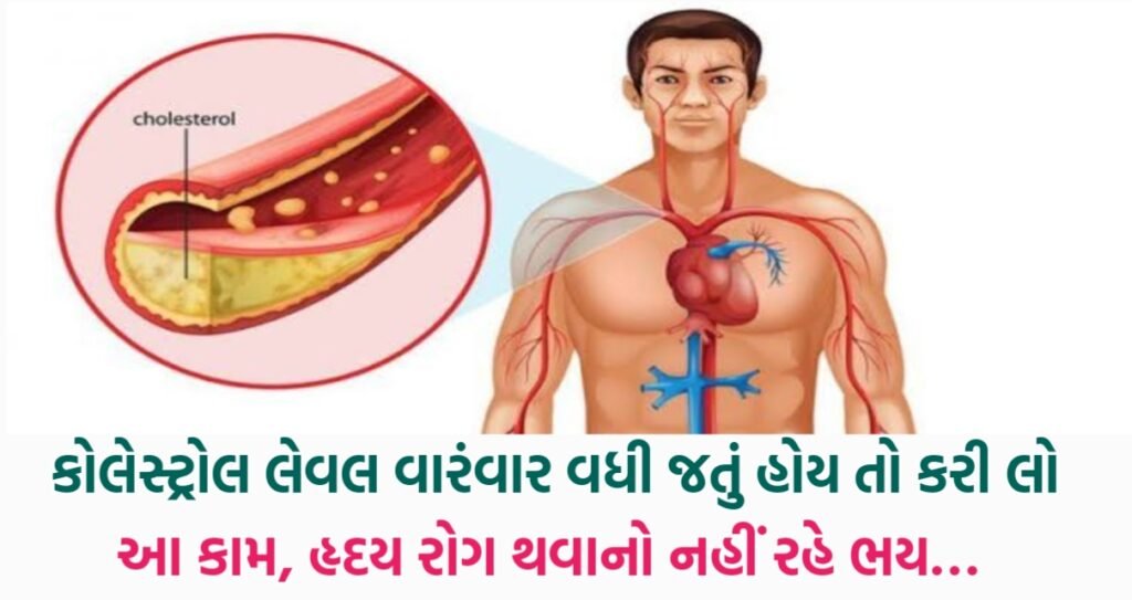 If the cholesterol level is rising frequently then do this, there will be no risk of heart disease…